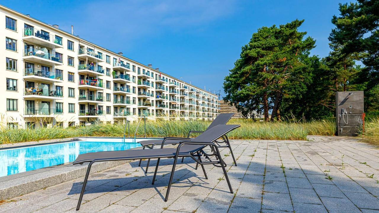 Апартаменты Strandurlaub Ruegen "Luett Matten" Остзебад Бинц Экстерьер фото